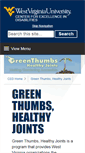 Mobile Screenshot of greenthumbs.cedwvu.org
