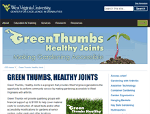 Tablet Screenshot of greenthumbs.cedwvu.org